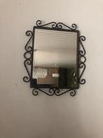 Spiegel met frame in smeedijzer, Ophalen, Rechthoekig, Minder dan 50 cm, Minder dan 100 cm