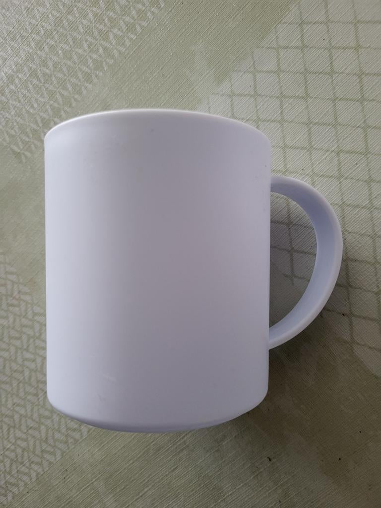 Sublimatie plastiek mokken, Ophalen