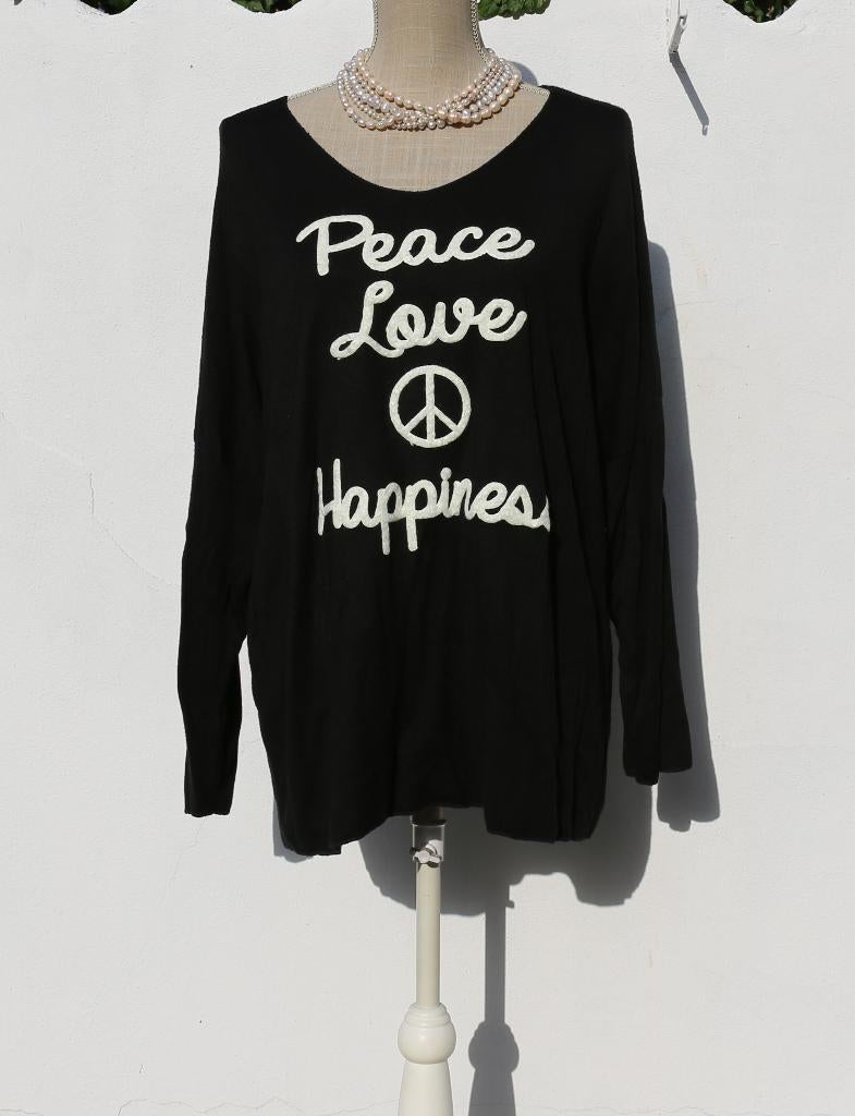 Prachtige nieuwe zwarte trui - one size fits all, Italy Moda, Ophalen of Verzenden, Nieuw, Zwart