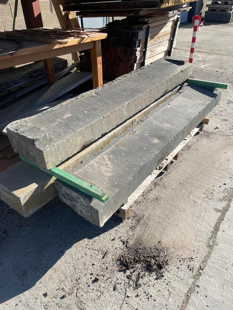 Authentieke blauwe steen venster en deurdorpels, Doe-het-zelf en Bouw, Ophalen, Gebruikt