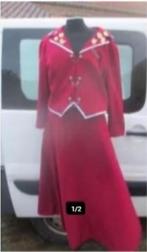 Prachtige Prinses Carnaval - Lange Rok met Vest - volwassene, Kleding | Dames, Ophalen of Verzenden, Zo goed als nieuw, Maat 38/40 (M)