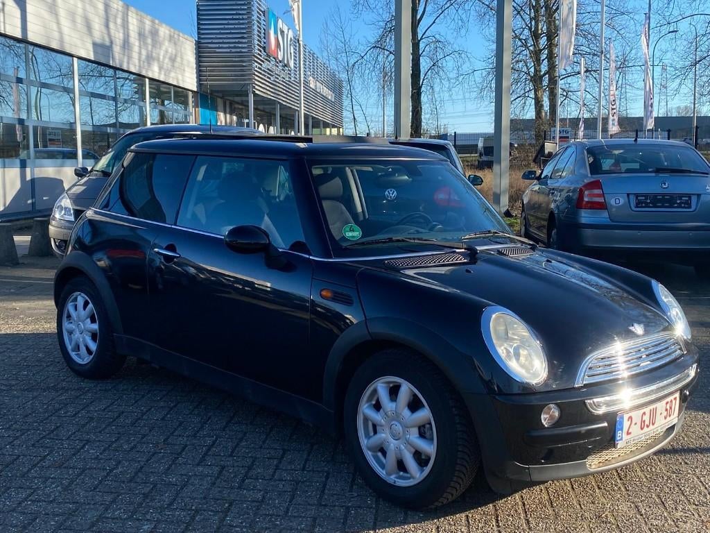 Mini Cooper met keuring verkoop, Autos, Argent ou Gris, Entreprise, Noir, 2 portes