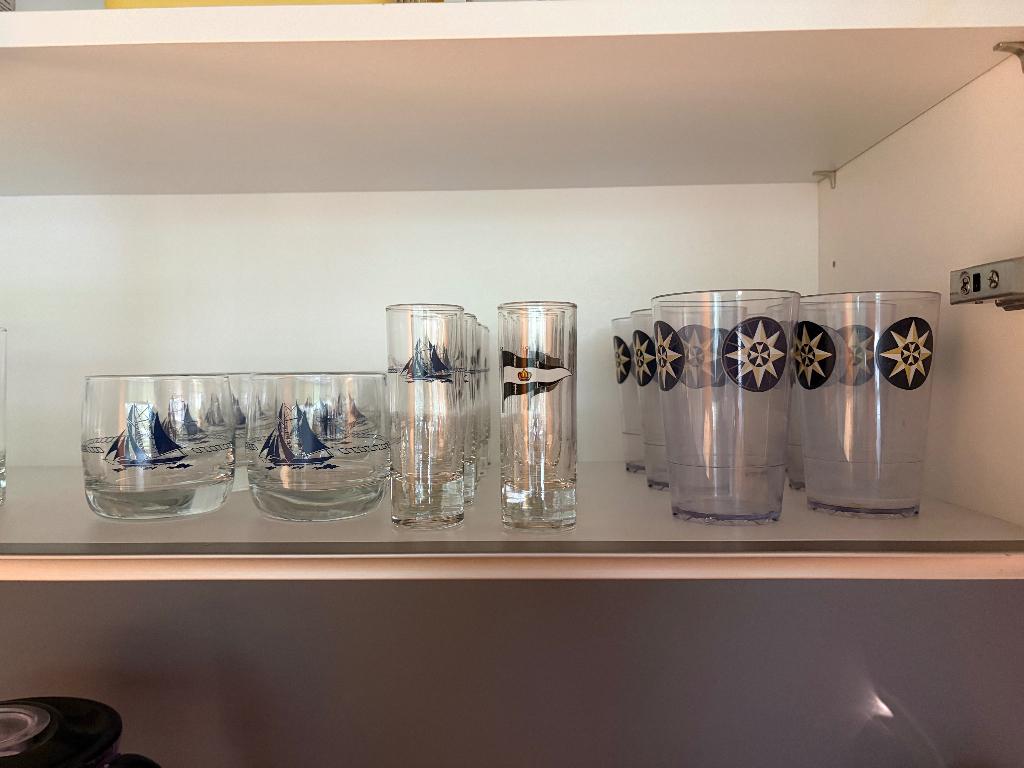 Nautisch glasservies, Ophalen, Gebruikt, Overige typen