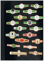 SIGARENBANDEN, Verzamelen, Verzenden, Zo goed als nieuw, Sigarenbandjes