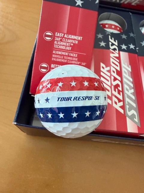 balles de golf TAYLORMADE Tour response stripe USA, Sport en Fitness, Golf, Ophalen of Verzenden, Nieuw, Bal(len), Overige merken