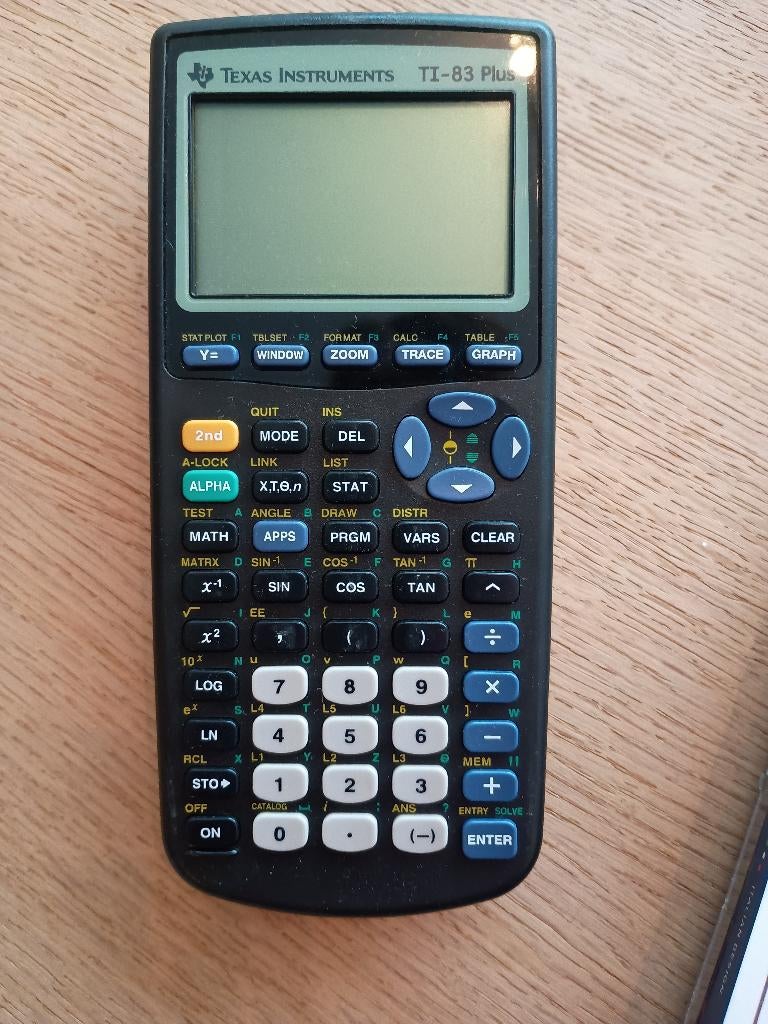 Rekenmachine Texas TI-83 plus, Diversen, Rekenmachines, Ophalen, Grafische rekenmachine, Gebruikt