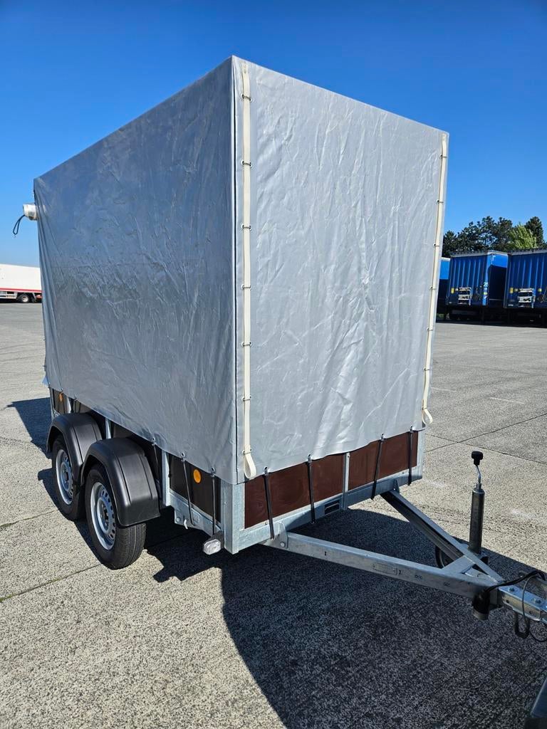 Remorque double essieux 750kg, Enlèvement ou Envoi