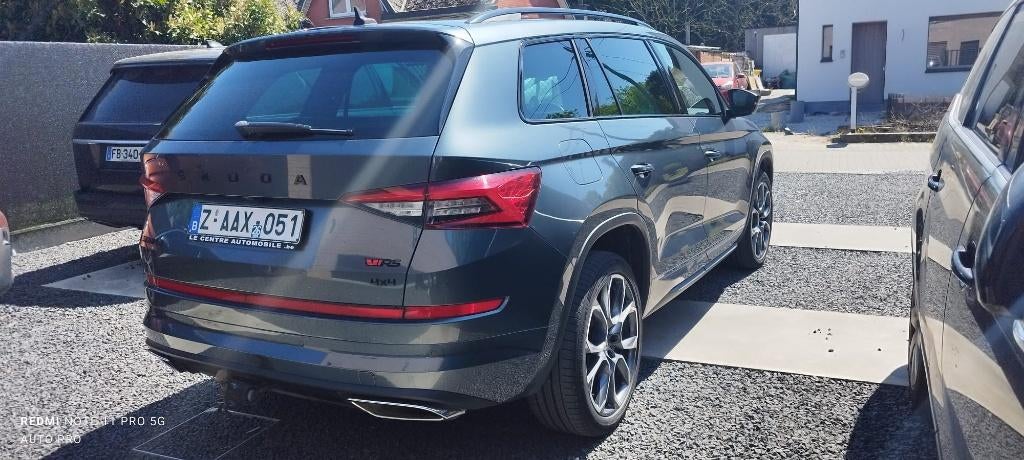 Skoda Kodias V RS 2.0 Tdi 239pk 4X4 Lichte vracht - 5PL, Autos, Argent ou Gris, Achat, 176 kW, Euro 6