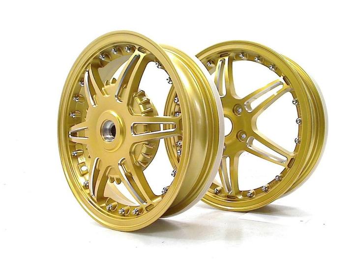 JEU DE JANTES Sprint 4T 2014-2017 (C53 4T 2V EMEA 50cc), Vélos & Vélomoteurs, Pièces de cyclomoteur | Général, Neuf, Autres types