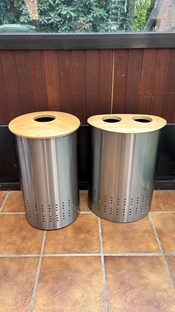 Paniers à linge Brabantia - Lot de 2, Maison & Meubles, Enlèvement, Utilisé, Autres types