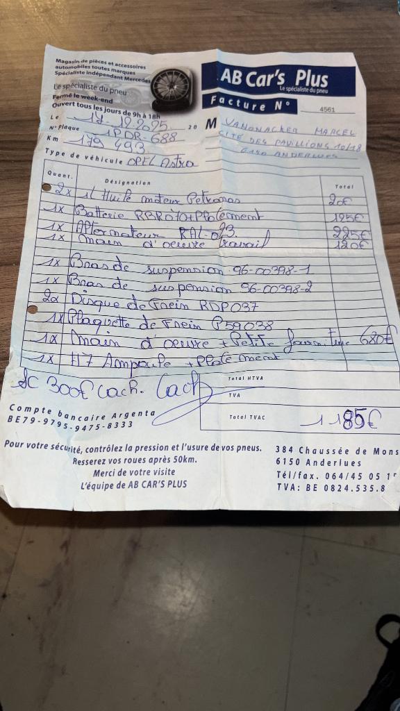 Vend de véhicules, Auto's, Opel, Particulier, Overige modellen, Diesel, Euro 1, Break, 5 deurs, Handgeschakeld, Groen, Grijs, Stof