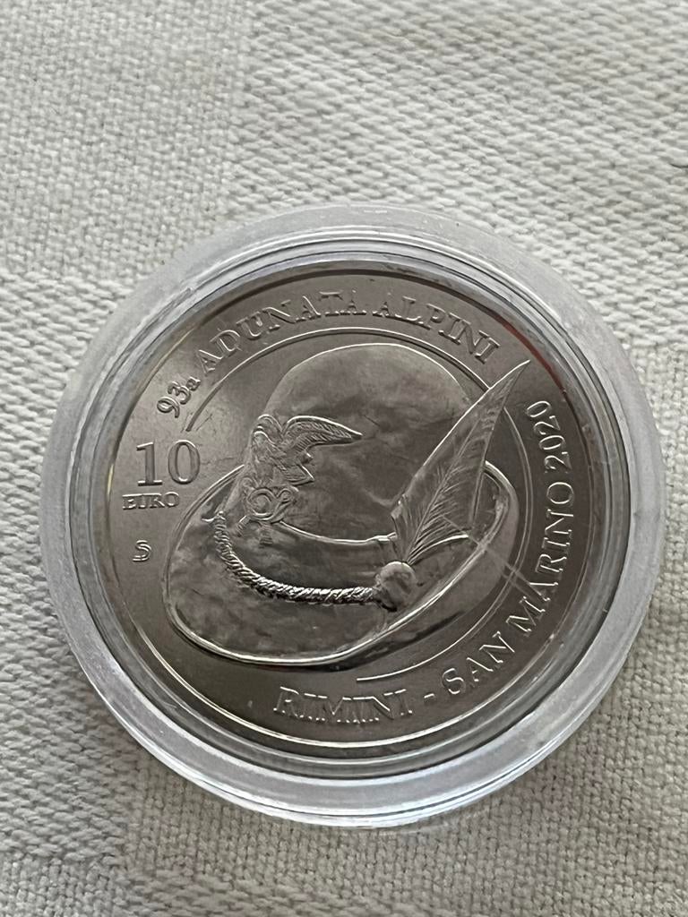 San Marino 10€ 2020, Postzegels en Munten, Munten | Europa | Euromunten, Ophalen, San Marino, 10 euro, Losse munt