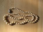 Vintage geknoopt parelsnoer met Majorica parels, Ophalen of Verzenden, Gebruikt