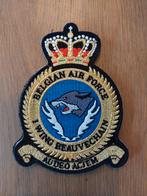 Patch Belgian Air Force 1 Wing, Verzamelen, Verzenden, Luchtmacht, Embleem of Badge