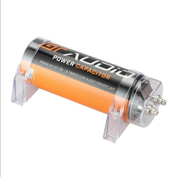 BASSFACE GT-AUDIO GT-C6 Quqlity condensator 6Farad Power Cap, Autos : Divers, Haut-parleurs voiture