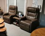 Elektronische relax 1 + 1 manueel, Huis en Inrichting, Fauteuils, Ophalen, Zo goed als nieuw