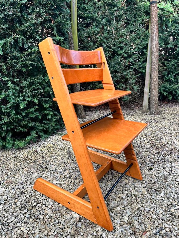 Vintage Stokke Tripp Trapp meegroeistoel, Kinderen en Baby's, Kinderstoelen, Zo goed als nieuw, Meegroeistoel, Aanschuifbaar, Ophalen