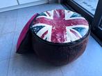 Pouf « anglais », Maison & Meubles, Synthétique, Enlèvement, Utilisé, Moins de 50 cm