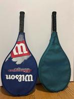 Wilson tennis rackets, Sports & Fitness, Squash, Enlèvement ou Envoi, Utilisé, Raquette, Avec housse