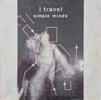 12" Single Simple Minds "I travel/New Gold Dream", Ophalen of Verzenden, Gebruikt, 12 inch
