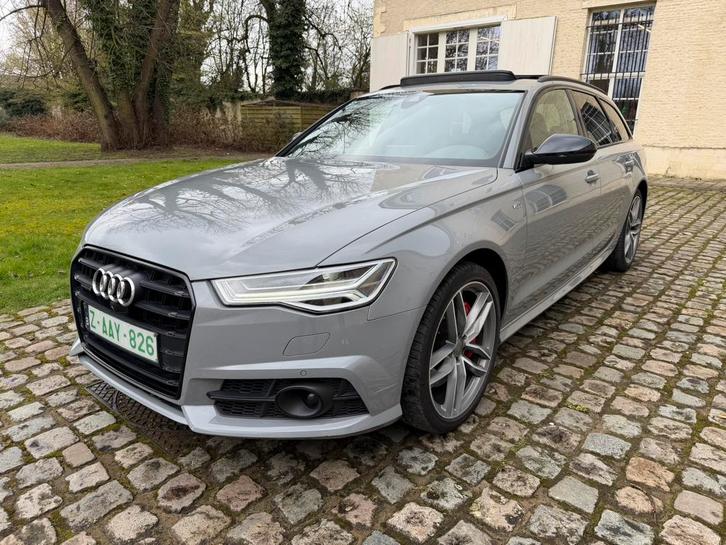 Audi A6 3.0TDI Biturbo Quattro RS interieur 2018 326PK Full, Auto's, Audi, Bedrijf, Te koop, A6, Elektrische koffer, Diesel, Euro 6