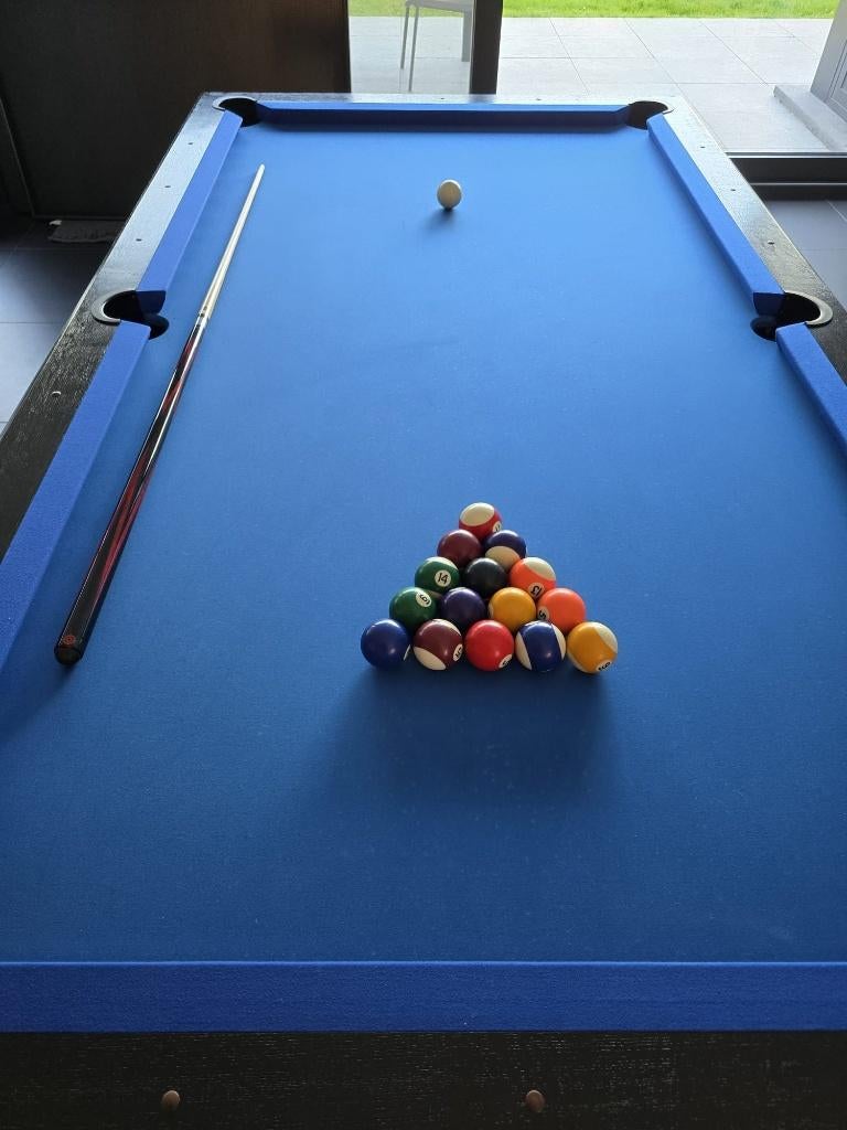 Pooltafel, Sport en Fitness, Biljarten en Poolen, Ophalen, Gebruikt, Pooltafel
