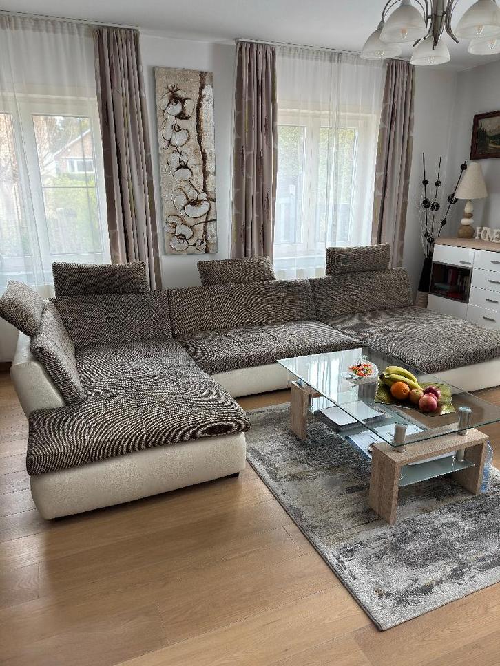 Canapé salon en U, Maison & Meubles, Canapés | Salons, Banc d'angle, Quatre personnes ou plus, 300 cm ou plus, 150 cm ou plus