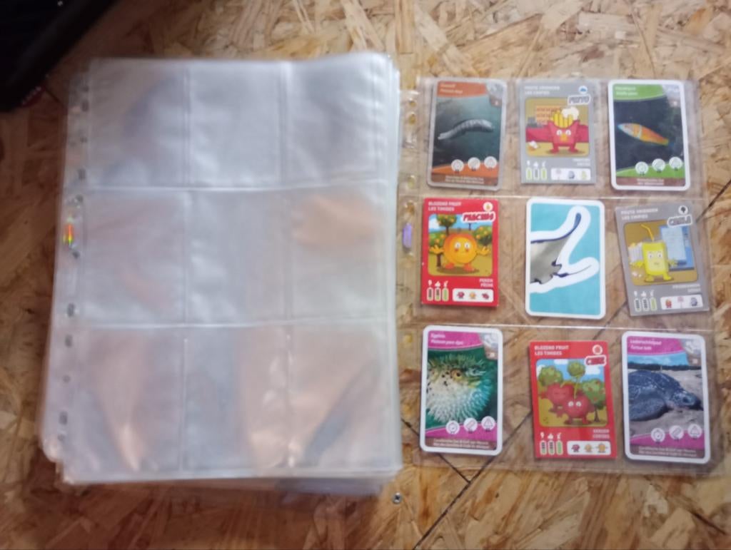 plastiekjes voor mtg/ pokemonkaarten/ flippo's/ geld, Enlèvement ou Envoi, Utilisé