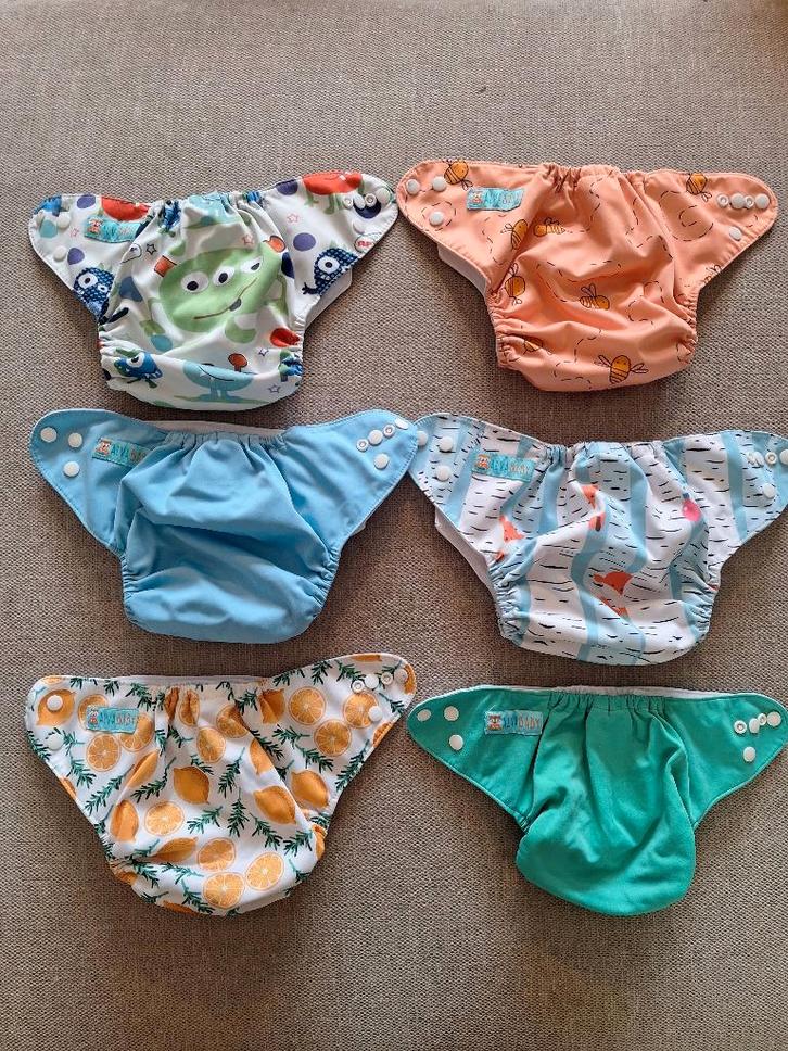 Wasbare luiers pampers herbruikbaar, Kinderen en Baby's, Badjes en Verzorging, Zo goed als nieuw, Ophalen