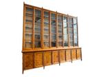 Bibliothèque néo-gothique XIXème, Maison & Meubles, Avec porte(s), 200 cm ou plus, Pin, Enlèvement