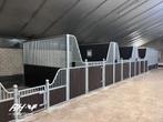 Paardenboxen, paardenstallen, stallen, voorwanden,, Stalling, 4 paarden of pony's of meer