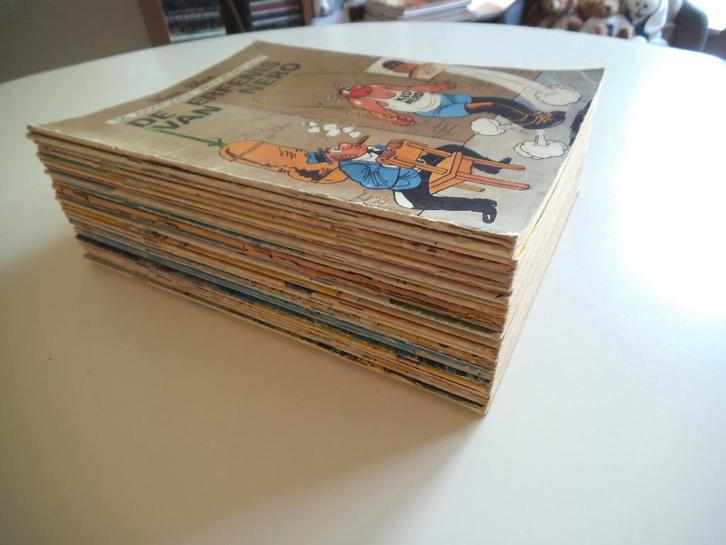 Lot 33 Nero albums Uitgaven Het Volk, Boeken, Stripverhalen, Gelezen, Meerdere stripboeken, Ophalen of Verzenden