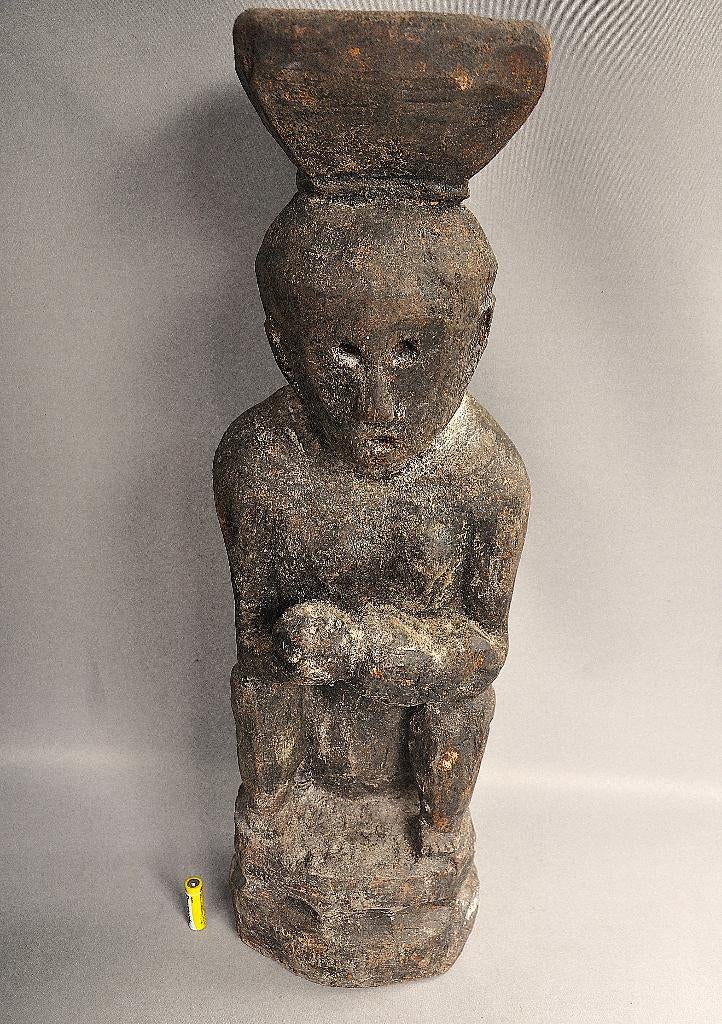 Groot Bulul materniteitsbeeld, Ifugao, Filippijnen, Ophalen of Verzenden