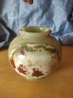 Schattige marmeren onyx groene vaas, Antiek en Kunst, Ophalen
