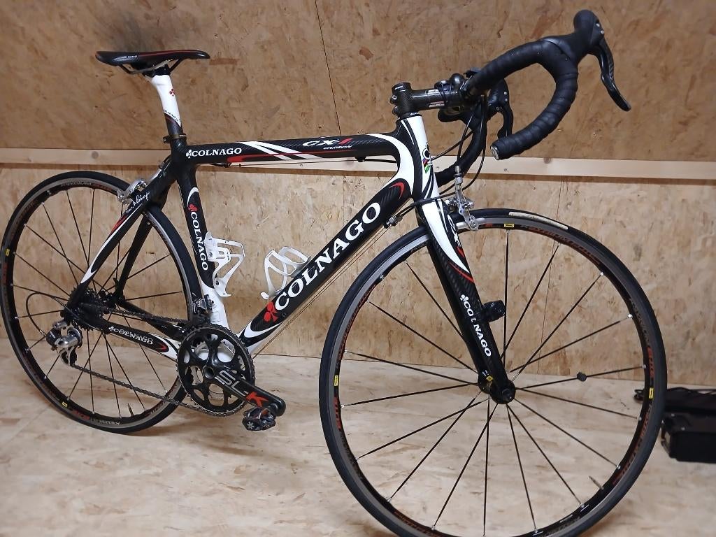 Colnago racefiets, Gebruikt, Carbon, 10 tot 15 versnellingen, Velgrem