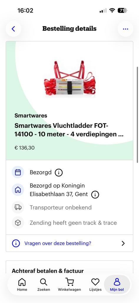 Brandladder te koop, Tickets en Kaartjes