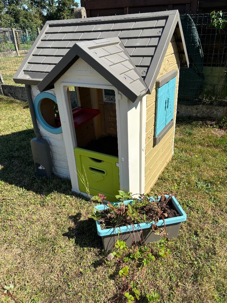 Smoby speelhuis te koop – 2 jaar gebruikt, topstaat!, Ophalen, Zo goed als nieuw, Kunststof