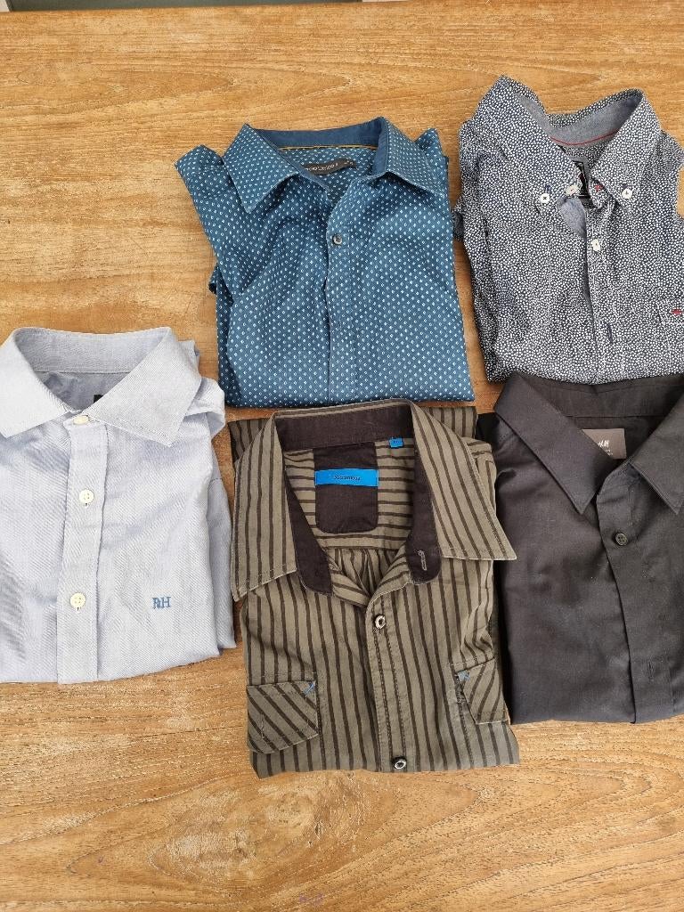 heren hemden/overhemden, Kleding | Heren, Overhemden, Ophalen of Verzenden, Zo goed als nieuw
