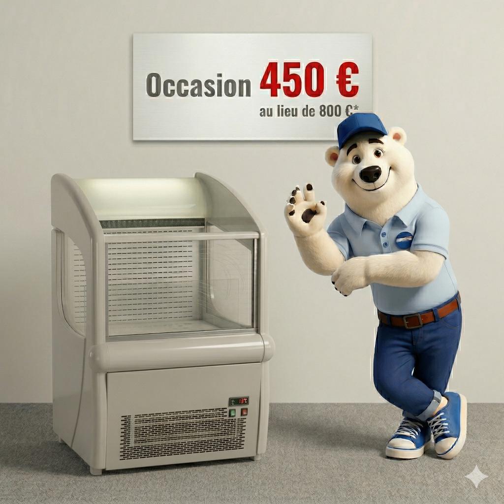 Ilot ouvert à trois faces vitrées d'occasion - n 122-10500, Enlèvement, Utilisé, Éclairage