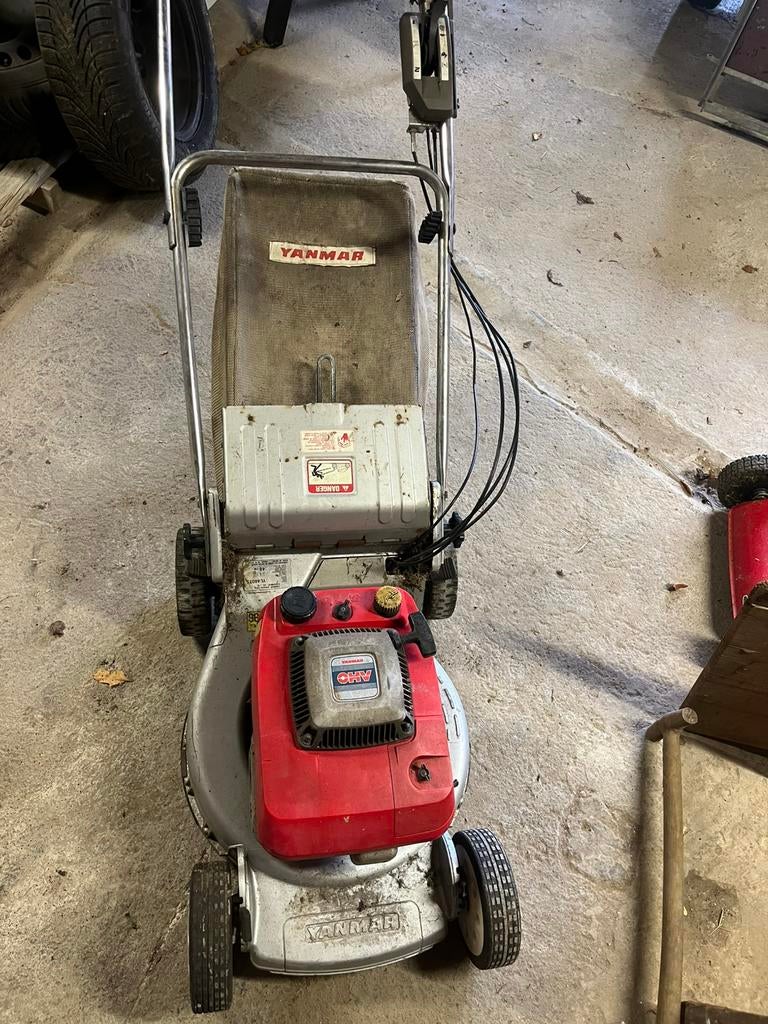 Tondeuse yanmar 48 cm, Jardin & Terrasse, Vitesses, Tondeuses à gazon à essence, 40 à 49 cm, Enlèvement