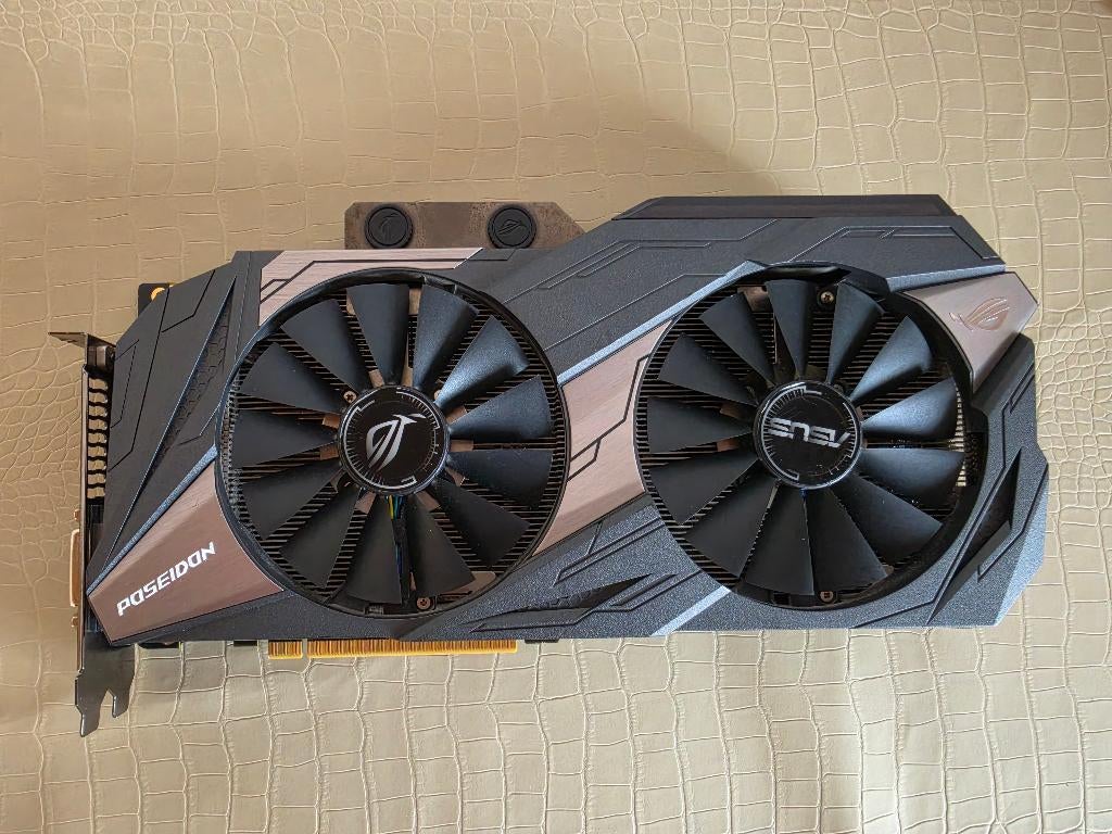 ASUS ROG Poseidon GeForce GTX 1080 Ti, Informatique & Logiciels, PCI-Express 3, HDMI, Comme neuf, GDDR5