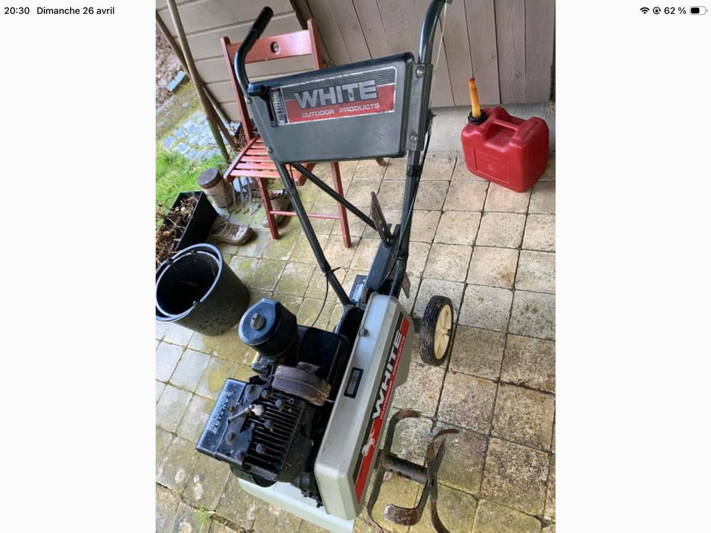 A vendre Motoculteur 100 euros, Ophalen, Gebruikt