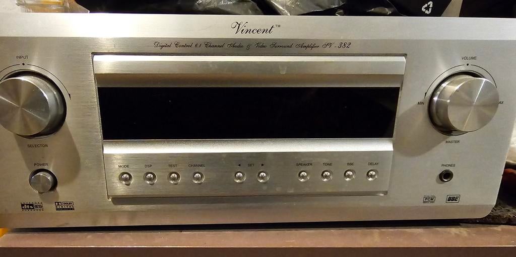 Amplificateur home cinéma Vincent Sv382, Ophalen