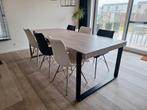 Eettafel, Huis en Inrichting, Tafels | Eettafels, Ophalen, 100 tot 150 cm, Eikenhout, 200 cm of meer