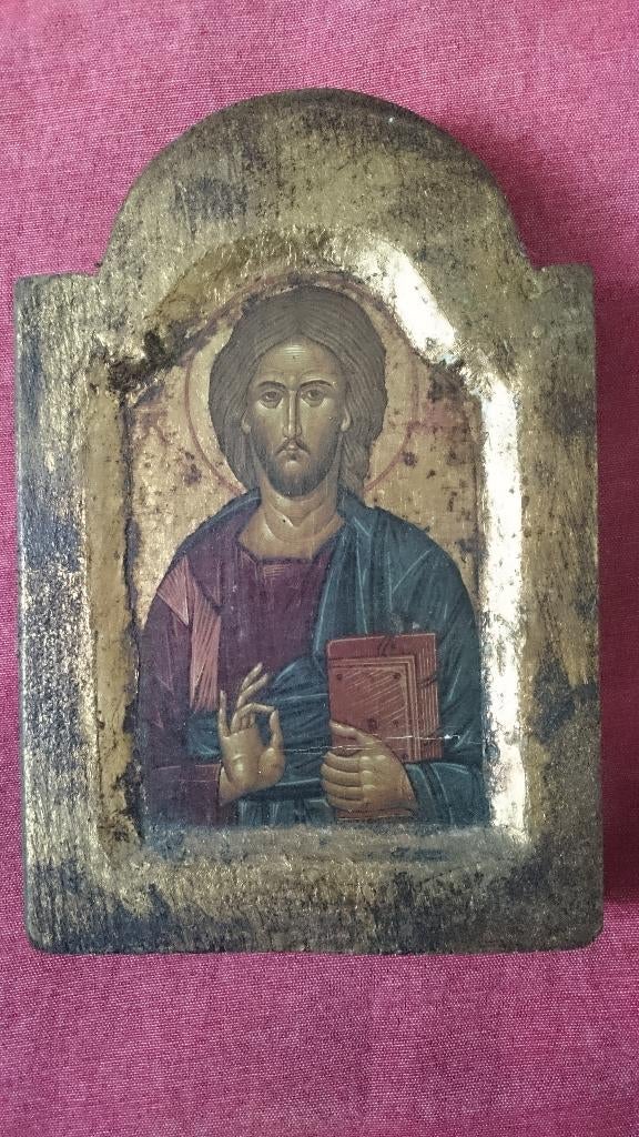 icône du XIXe siècle, Verzamelen, Religie, Ophalen, Gebruikt, Beeld(je), Natuurreligies