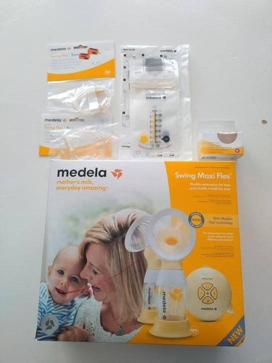 Medela Swing Maxi Flex avec accessoires et buste Easy Expres, Enlèvement ou Envoi, Tire-lait