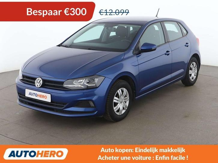 Volkswagen Polo 1.0 Trendline (bj 2018), Auto's, Volkswagen, Te koop, Polo, ABS, Airbags, Android Auto, Apple Carplay, Bluetooth