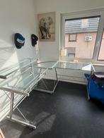 Glazen Bureautafel, Ophalen, Gebruikt, Bureau