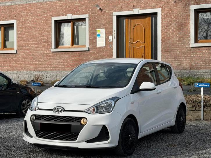 Hyundai i10 2020 1.0 essence, Autos, Hyundai, Particulier, i10, Essence, Euro 6, Autre carrosserie, Boîte manuelle, Blanc, Entretenue par le concessionnaire