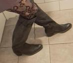 Cowboylaarzen echt leren maat40, Kleding | Dames, Schoenen, Hoge laarzen, Zwart, Ophalen of Verzenden, Gedragen
